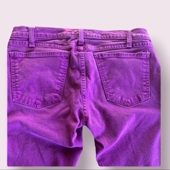 Current Elliott The Ankle Skinny Jeans in Purple. Size 27. EUC - Picture 8 of 9